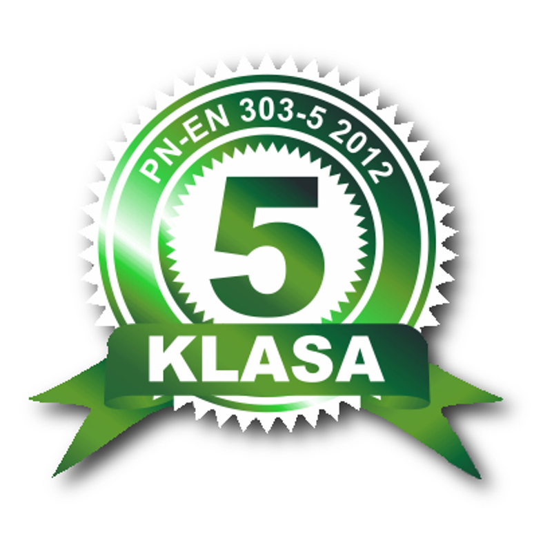 Boiler SEP 5 class according to PN EN 303-5: 2012 standard Boiler for pellets with feeder